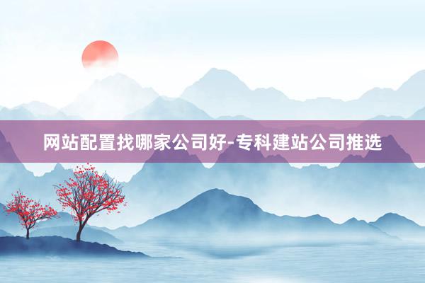 网站配置找哪家公司好-专科建站公司推选
